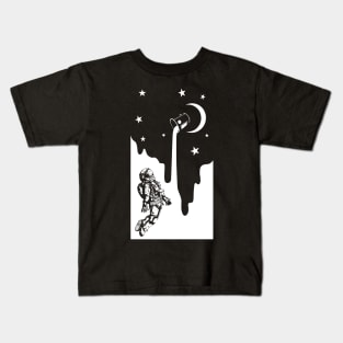 astronaut surreal Kids T-Shirt